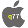 Aplicativo q77 para iOS